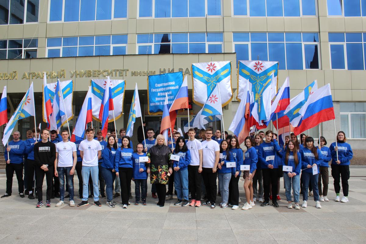 Студенты СГАУ приняли участие в переименовании проспекта Фото 1