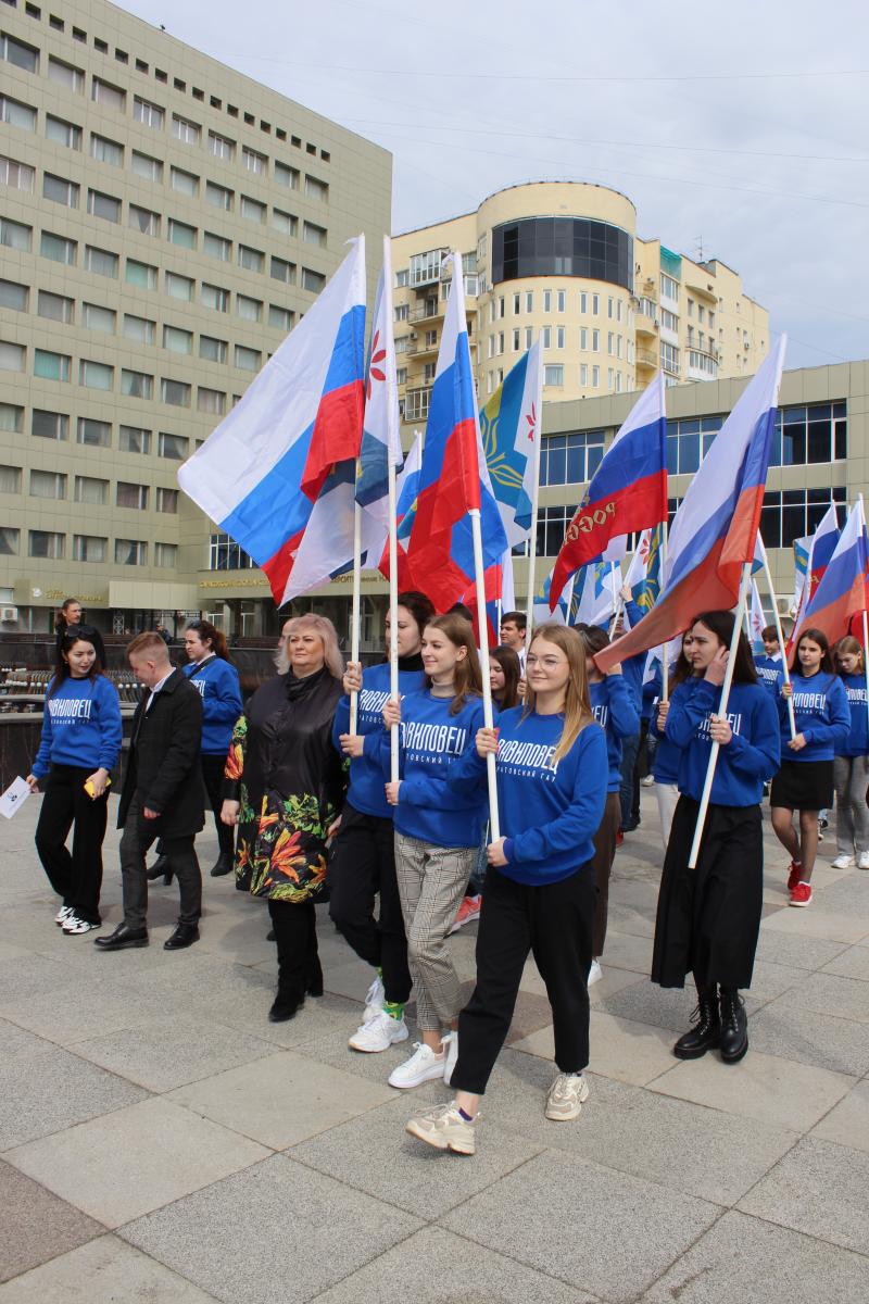 Студенты СГАУ приняли участие в переименовании проспекта Фото 8