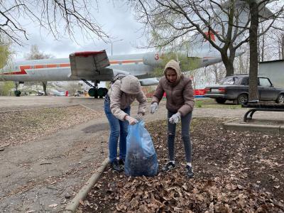 Субботник в Парке Победы