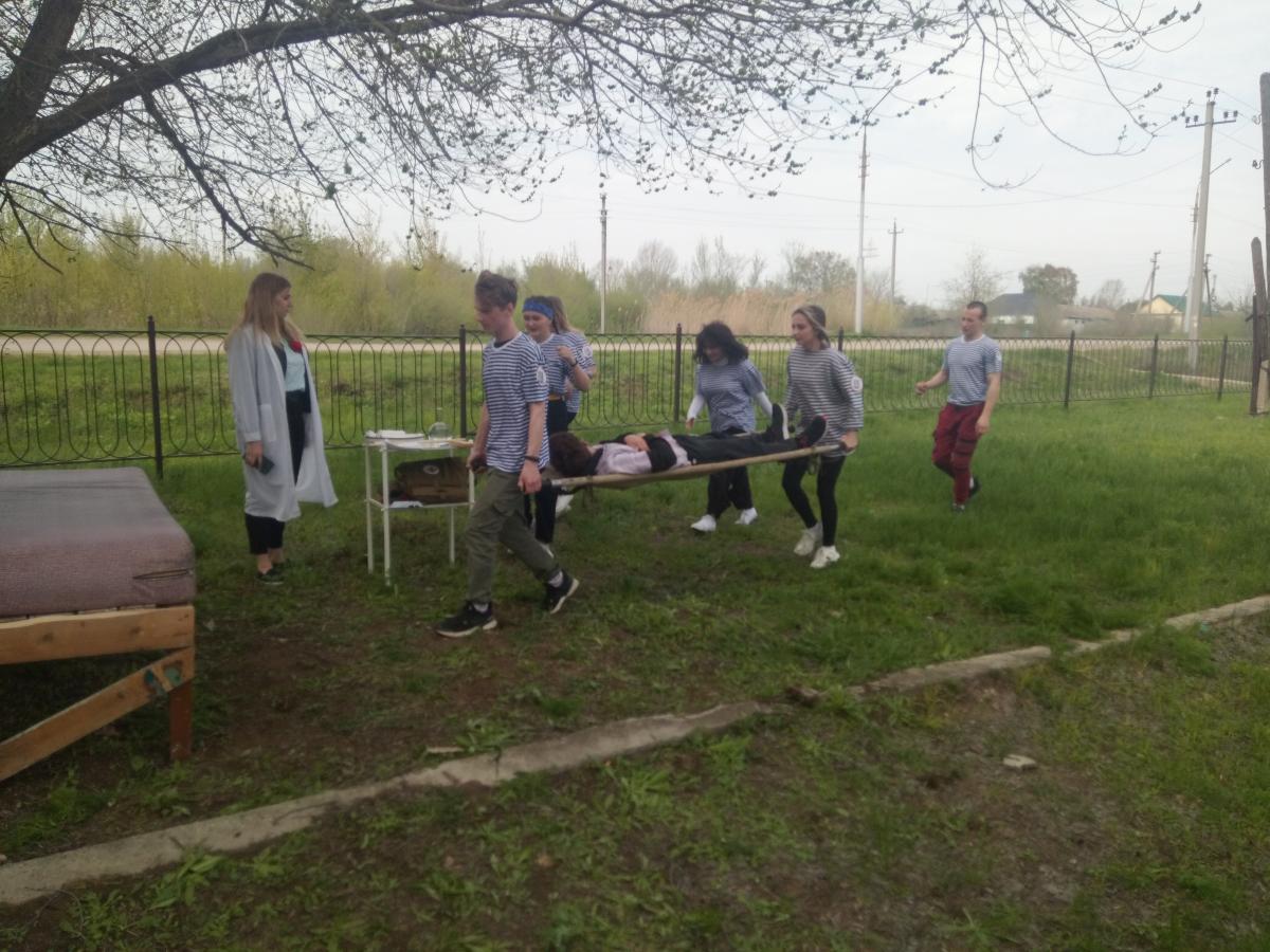 Студенты Краснокутского зооветеринарного техникума приняли участие в патриотическая квест-игре «Дорогами войны» Фото 5