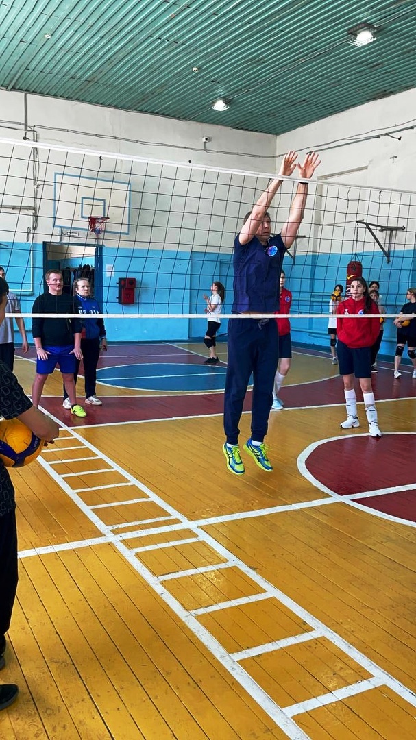 Представители СГАУ провели мастер-класс по волейболу Фото 4
