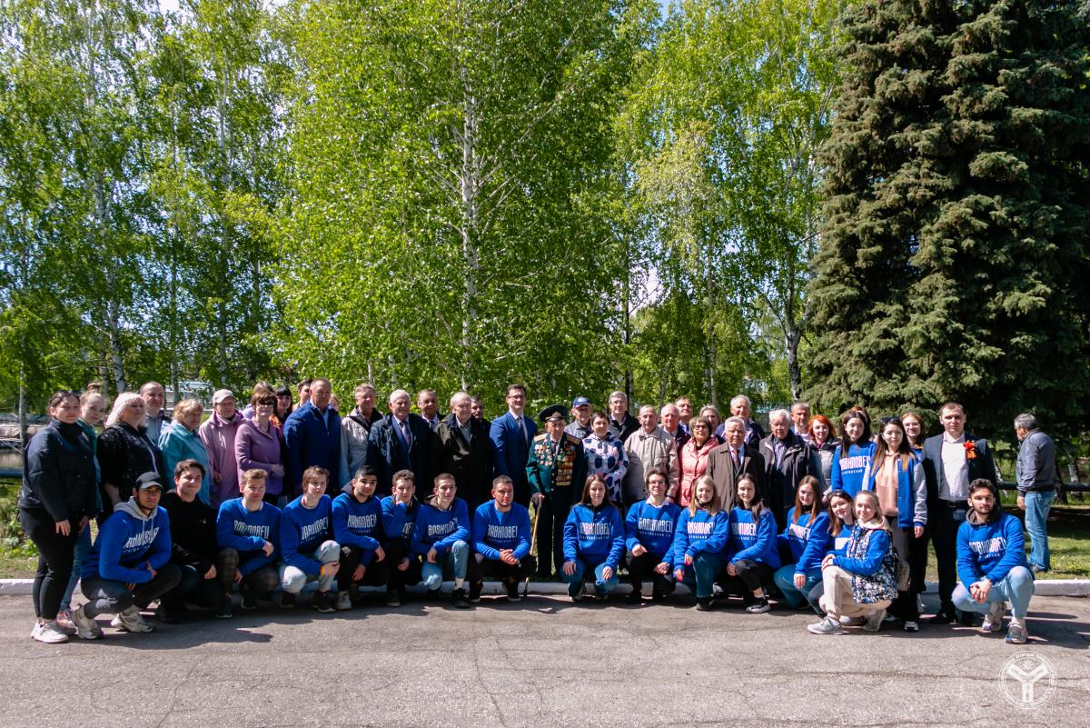 В УНПК «Агроцентр» СГАУ заложена «Аллея ветеранов»