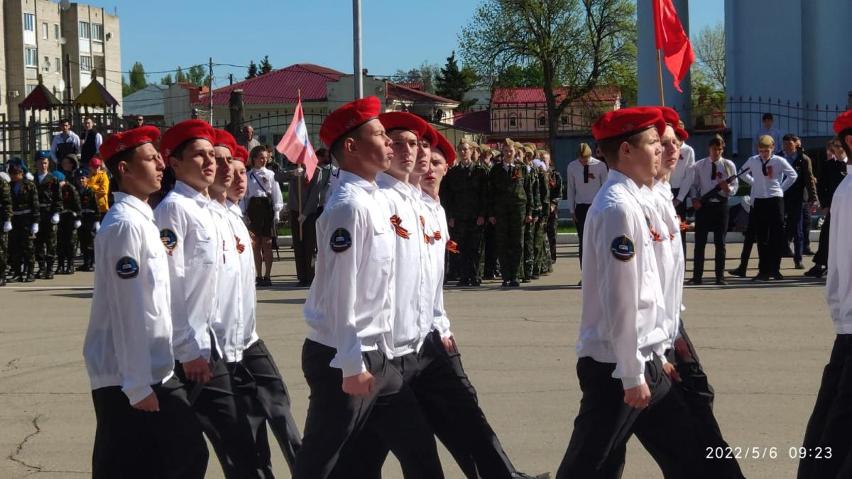 Смотр-конкурс строя и песни  «Шаги Победы». Фото 2