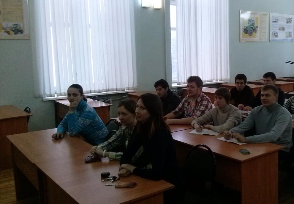 Открытая лекция доцента кафедры "Экономика агропромышленного комплекса" Путивской Т.Б. Фото 4