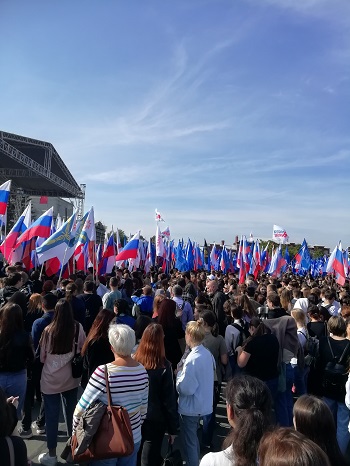 Участие во Всероссийской митинге "Своих не бросаем" Фото 3