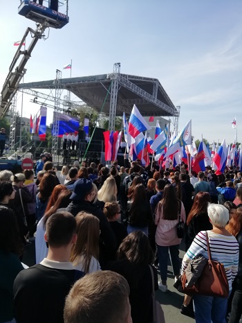 Участие во Всероссийской митинге "Своих не бросаем" Фото 4
