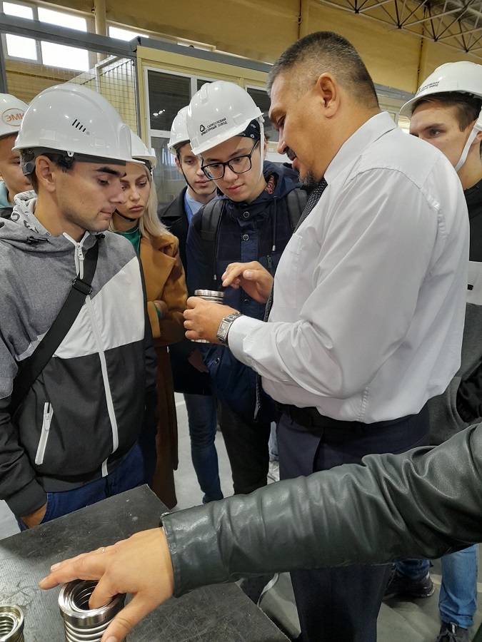 Студенты посетили Саратовский арматурный завод Фото 5