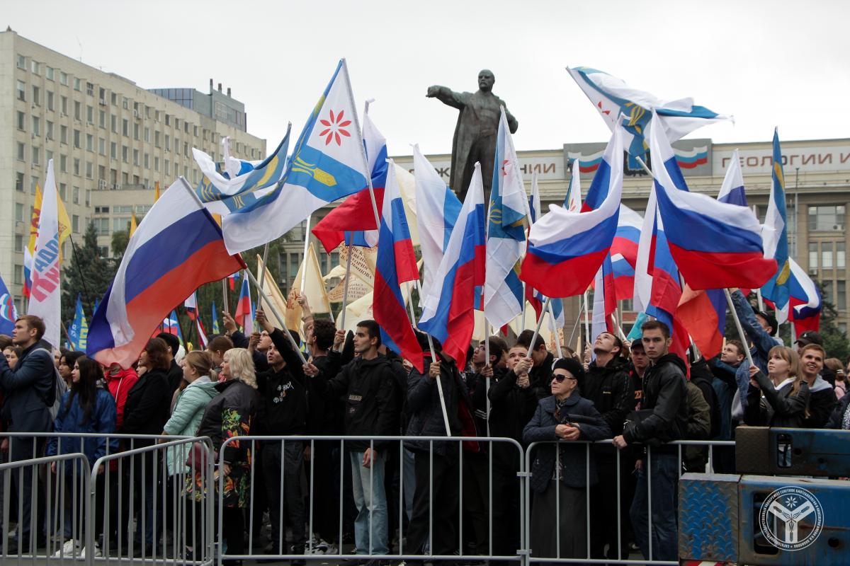 Вавиловцы приняли участие в патриотическом митинге Фото 6