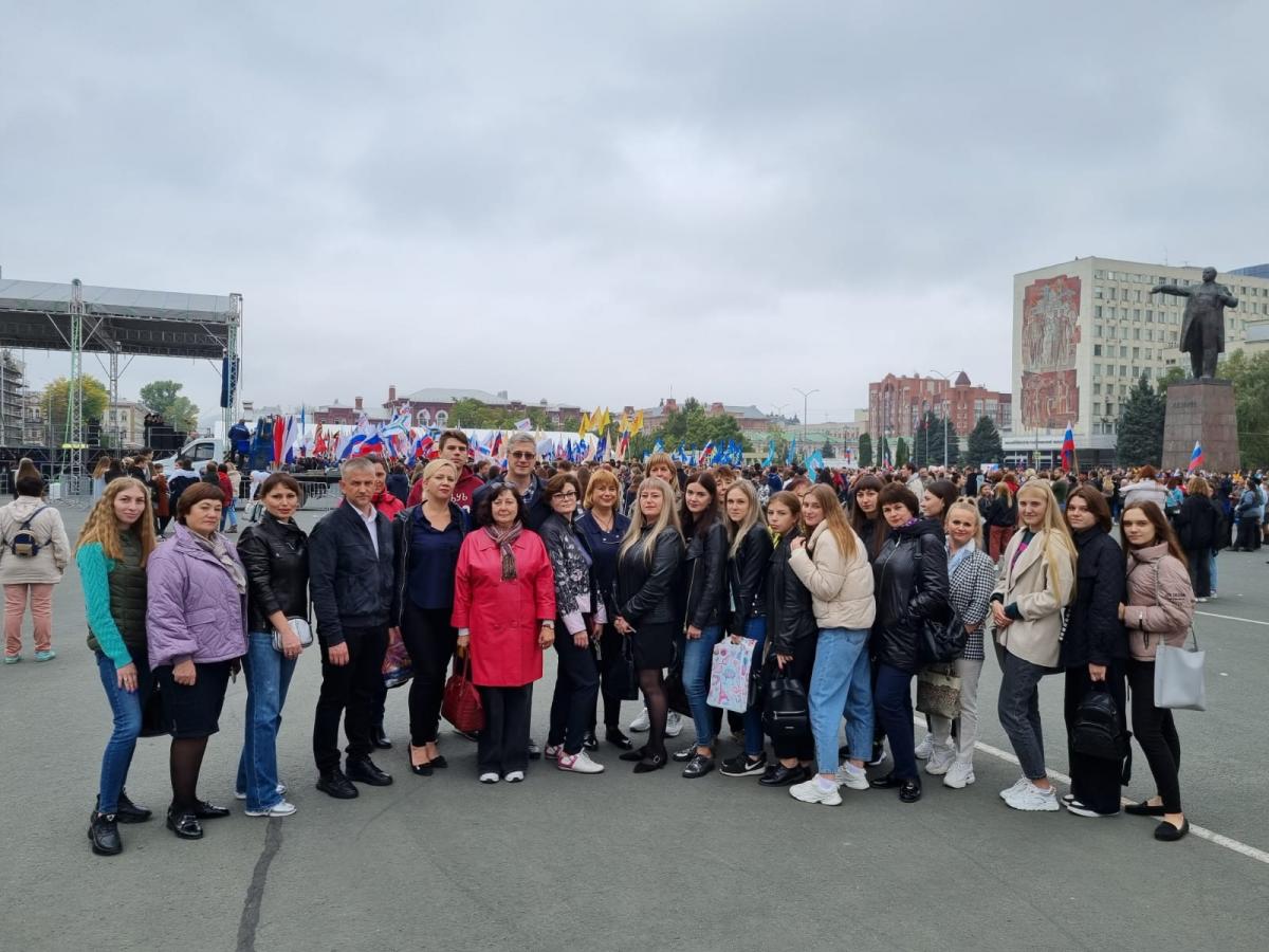 Кафедра "Бухгалтерский учет и статистика" на митинге "Добро пожаловать Домой!" Фото 1