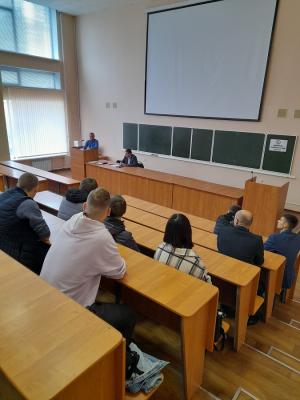 В УК 2 состоялась встреча будущих выпускников и представителей Управления уголовного розыска Главного управления МВД России