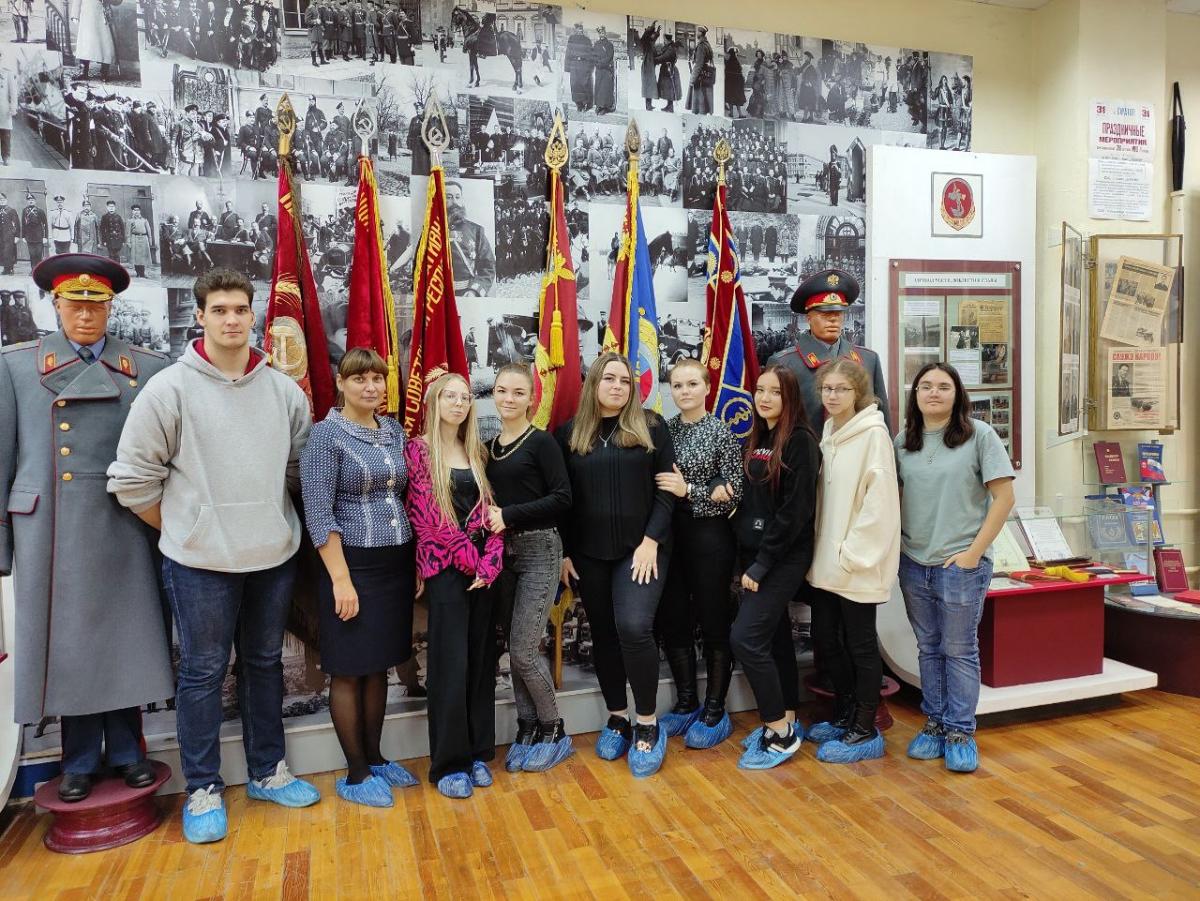 Посещение Музея истории саратовской полиции