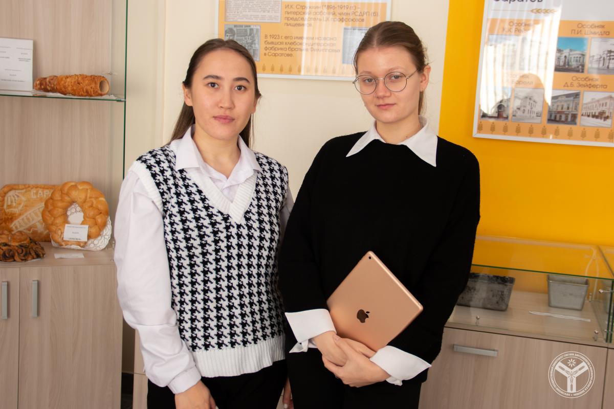 Школьники посетили музей университета «Саратовский калач» Фото 2