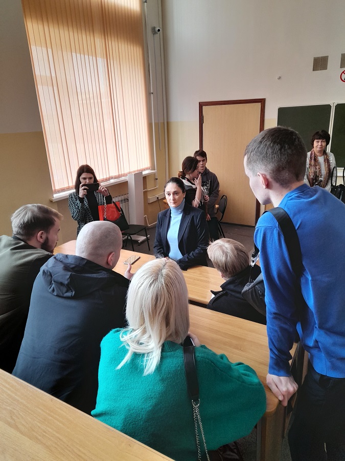 Встреча представителей АО «Научно-производственное объединение «ЭМК» со старшекурсниками инженерных направлений Фото 1 Встреча представителей АО «Научно-производственное объединение «ЭМК» со старшекурсниками инженерных направлений Фото 1