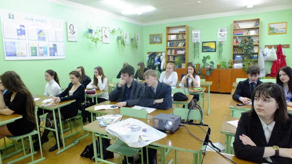 Профориентация в школах города Саратова. Фото 1