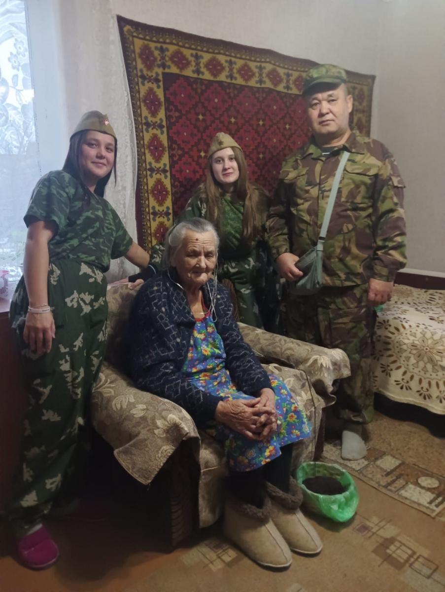 В гостях у жены участника и ветерана Великой Отечественной Войны Фото 3