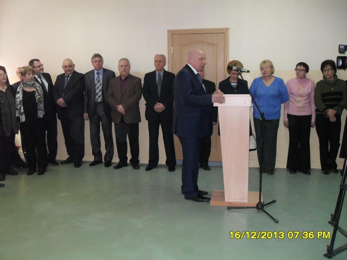 21 февраля 2014 года состоялось открытие аудитории имени А.В. Дружкина в учебном комплексе №2 СГАУ им. Н.И. Вавилова Фото 1