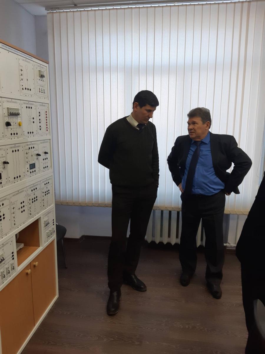 Посещение Камышинского технологического института преподавателями кафедры «Электрооборудование, энергоснабжение и роботизация» Фото 1