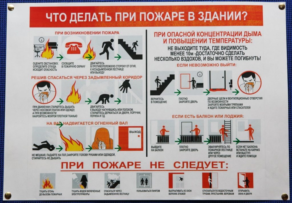 Правила поведения при эвакуации из здания Фото 2