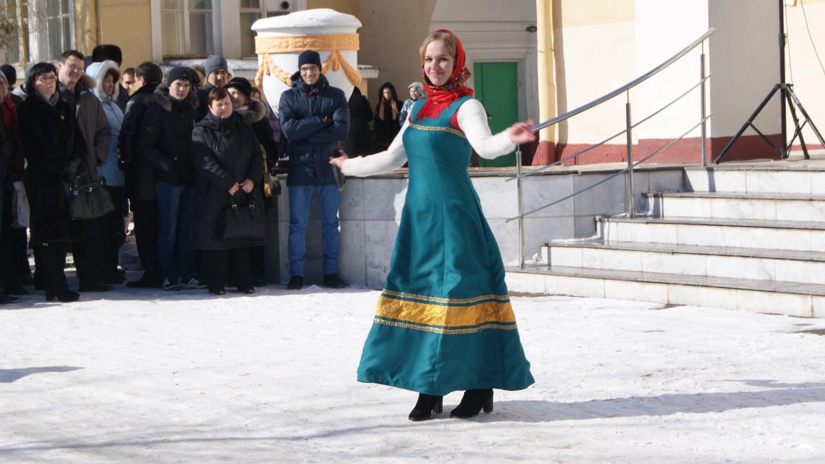 Завершение Студенческого Форума "Широкая Масленица" праздничным представлением Фото 9