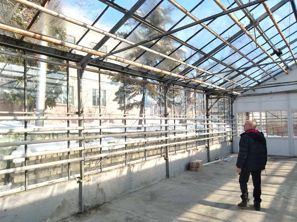 Участие сотрудников кафедры «Гидромелиорация, природообустройство и строительство в АПК» в тепловизионном обследовании тепличного блока «Фитотрон» УНПК «Агроцентр» Фото 6 Участие сотрудников кафедры «Гидромелиорация, природообустройство и строительство в АПК» в тепловизионном обследовании тепличного блока «Фитотрон» УНПК «Агроцентр» Фото 6