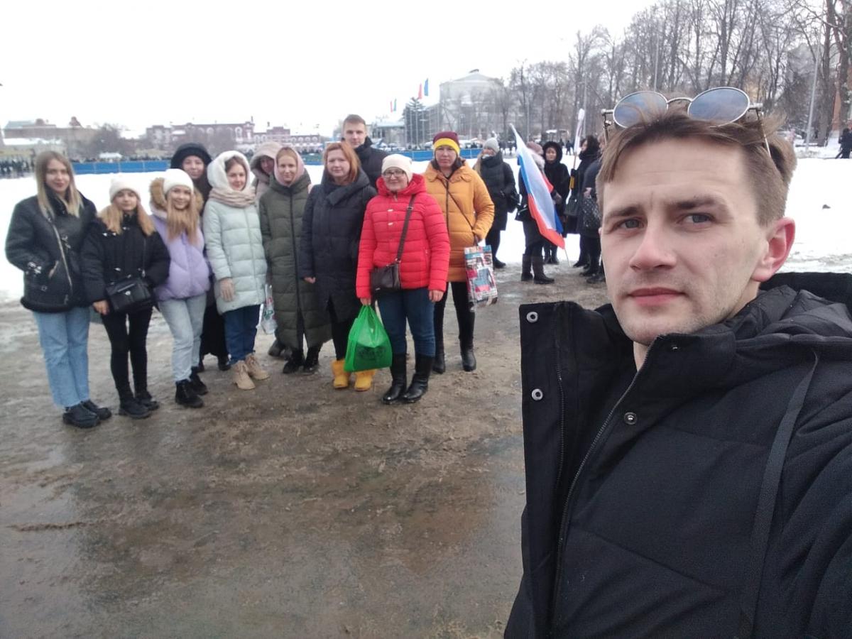 Участие в митинге, посвященном Дню защитника Отечества Фото 6 Участие в митинге, посвященном Дню защитника Отечества Фото 6