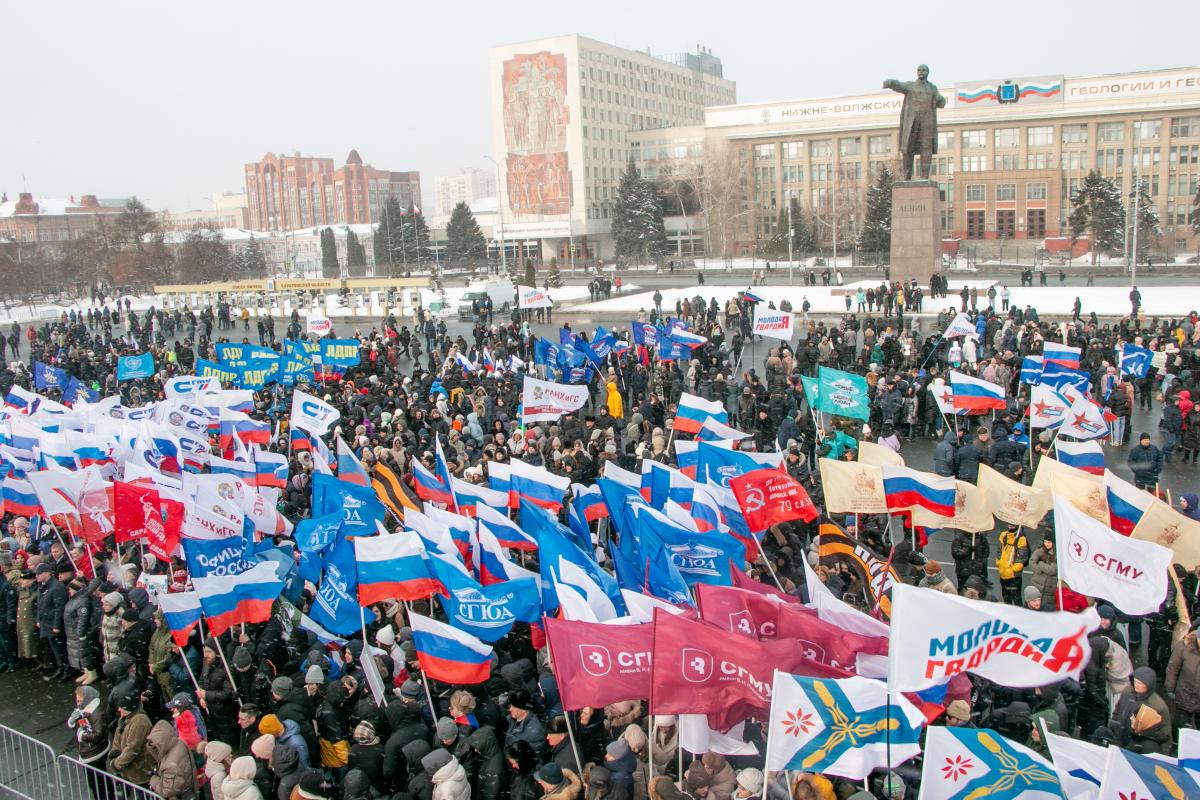 Вавиловцы вместе с саратовцами поддержали участников СВО Фото 19