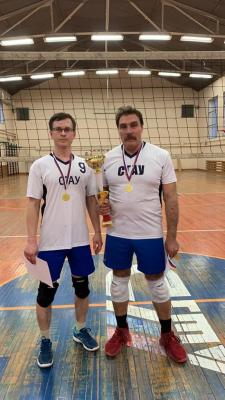 Победа в спортакиаде по волейболу среди ППС ВУЗов Саратова