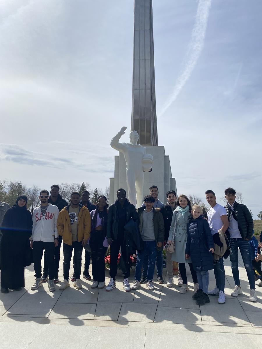 Слушатели ПО на экскурсии в Парке покорителей космоса