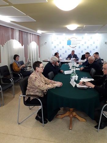 Участие в заседании Общественной палаты Саратовской области Фото 1