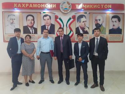Профориентационная работа в Республике Таджикистан