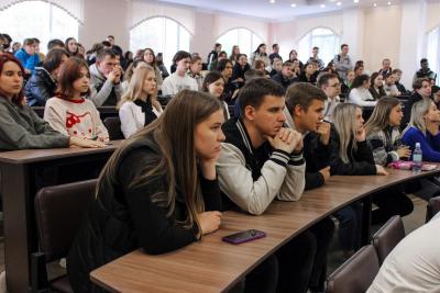 Собрание студенческого актива с первокурсниками