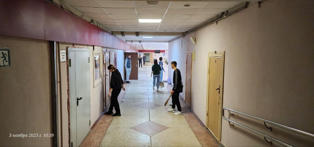 Факультет экономики и менеджмента на субботнике Фото 2