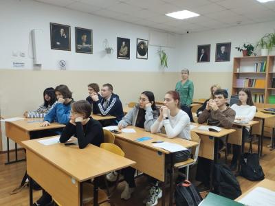 Профориентационная работа со школьниками 11 класса МОУ СОШ №41 г. Саратова