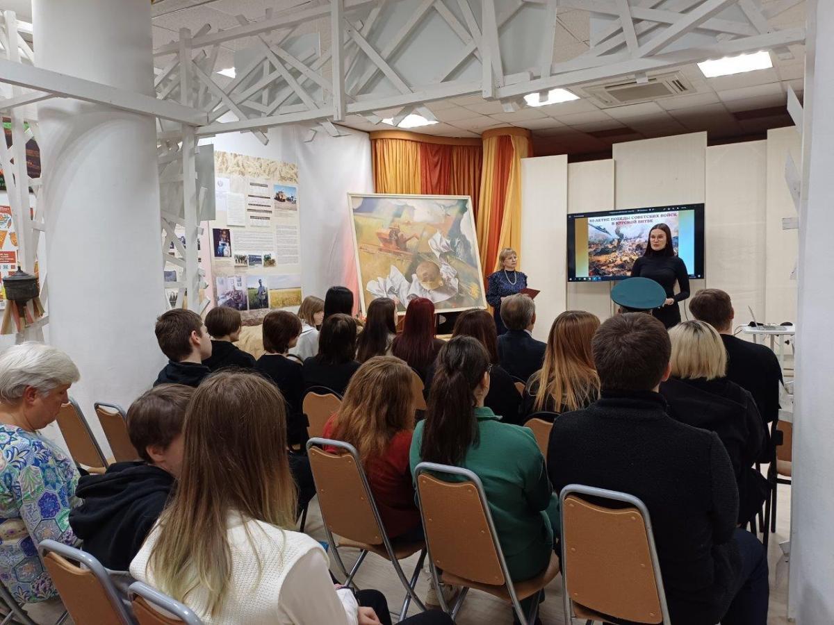 Мероприятие, посвященное 80-летию победы  советских войск в Курской битве Фото 12