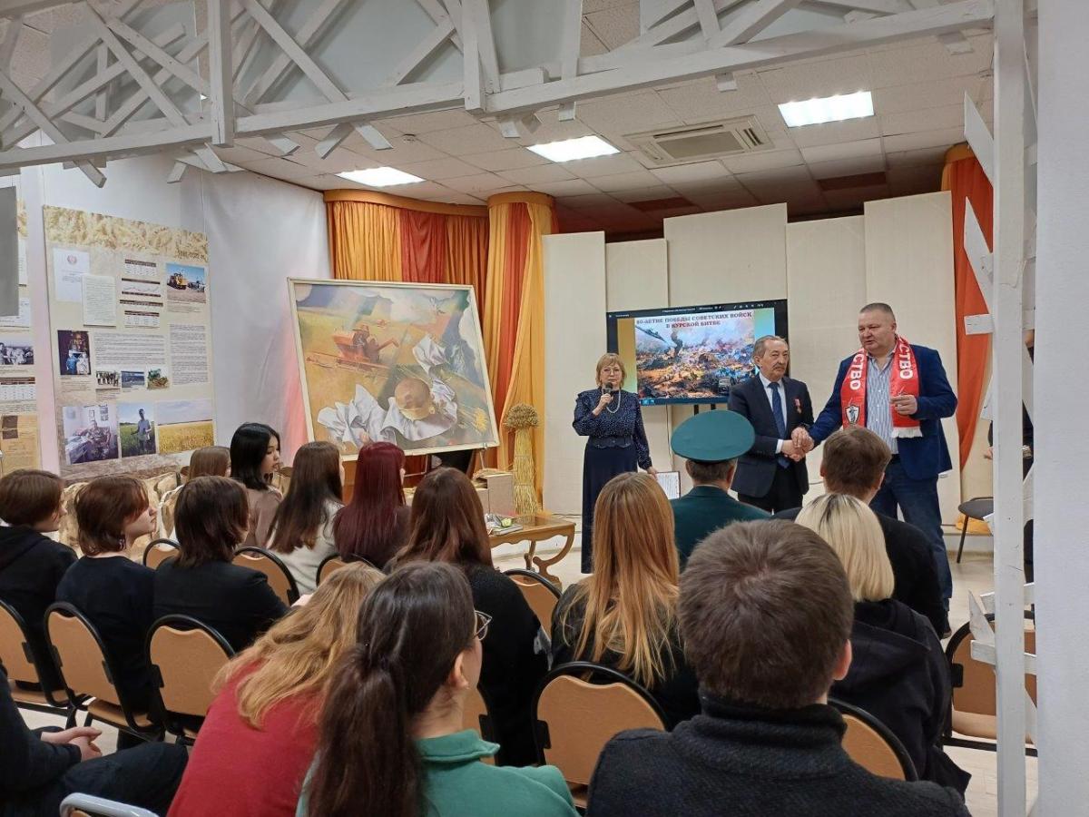 Мероприятие, посвященное 80-летию победы  советских войск в Курской битве Фото 13