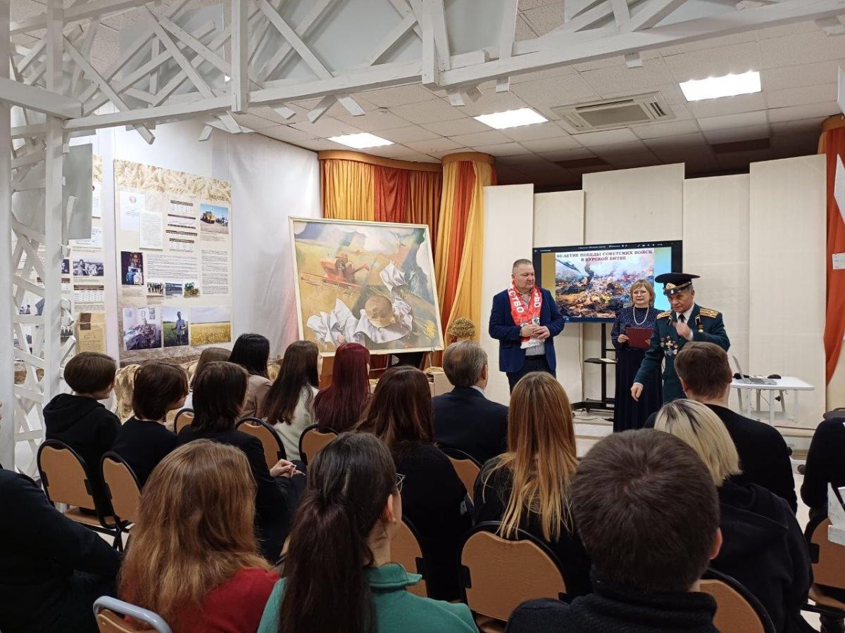 Мероприятие, посвященное 80-летию победы  советских войск в Курской битве Фото 10