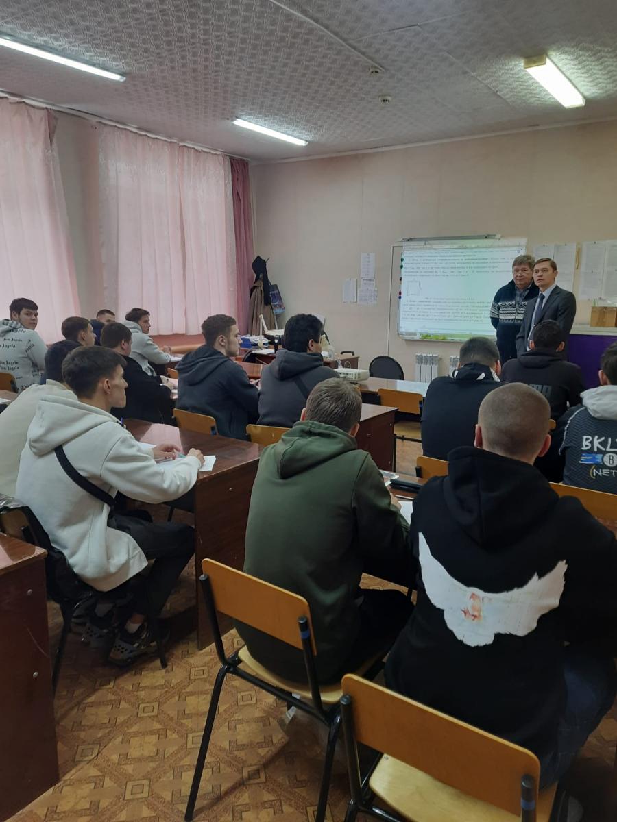 Встреча с проректором ФГБОУ ВО «Саратовский государственный университет генетики, биотехнологии и инженерии имени Н.И. Вавилова» Фото 1 Встреча с проректором ФГБОУ ВО «Саратовский государственный университет генетики, биотехнологии и инженерии имени Н.И. Вавилова» Фото 1