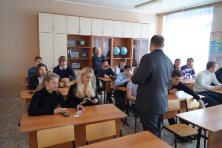 Профориентационная встреча сотрудников кафедры с выпускниками Саратовской школы Фото 5