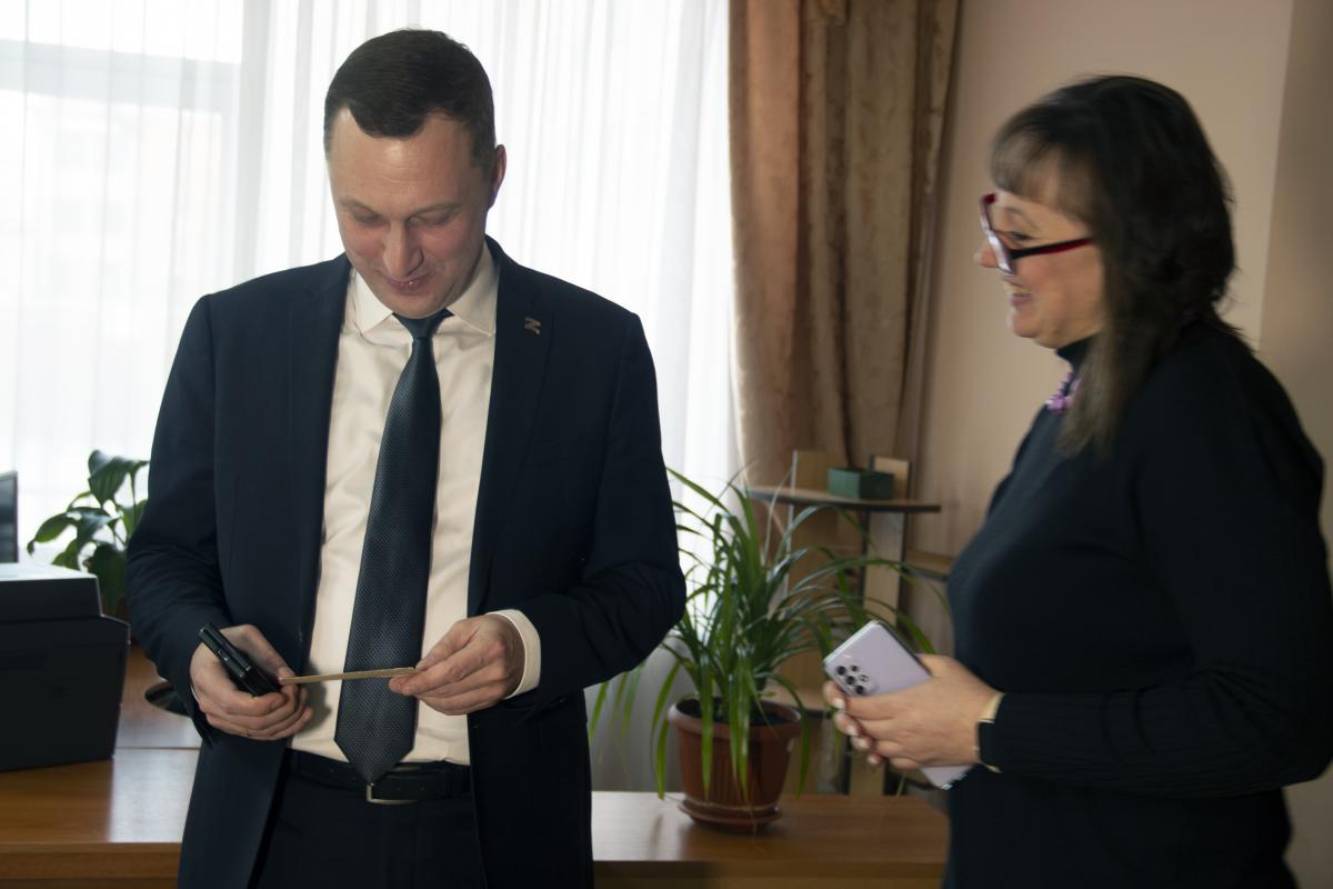 Студактив университета встретился с губернатором области Фото 12