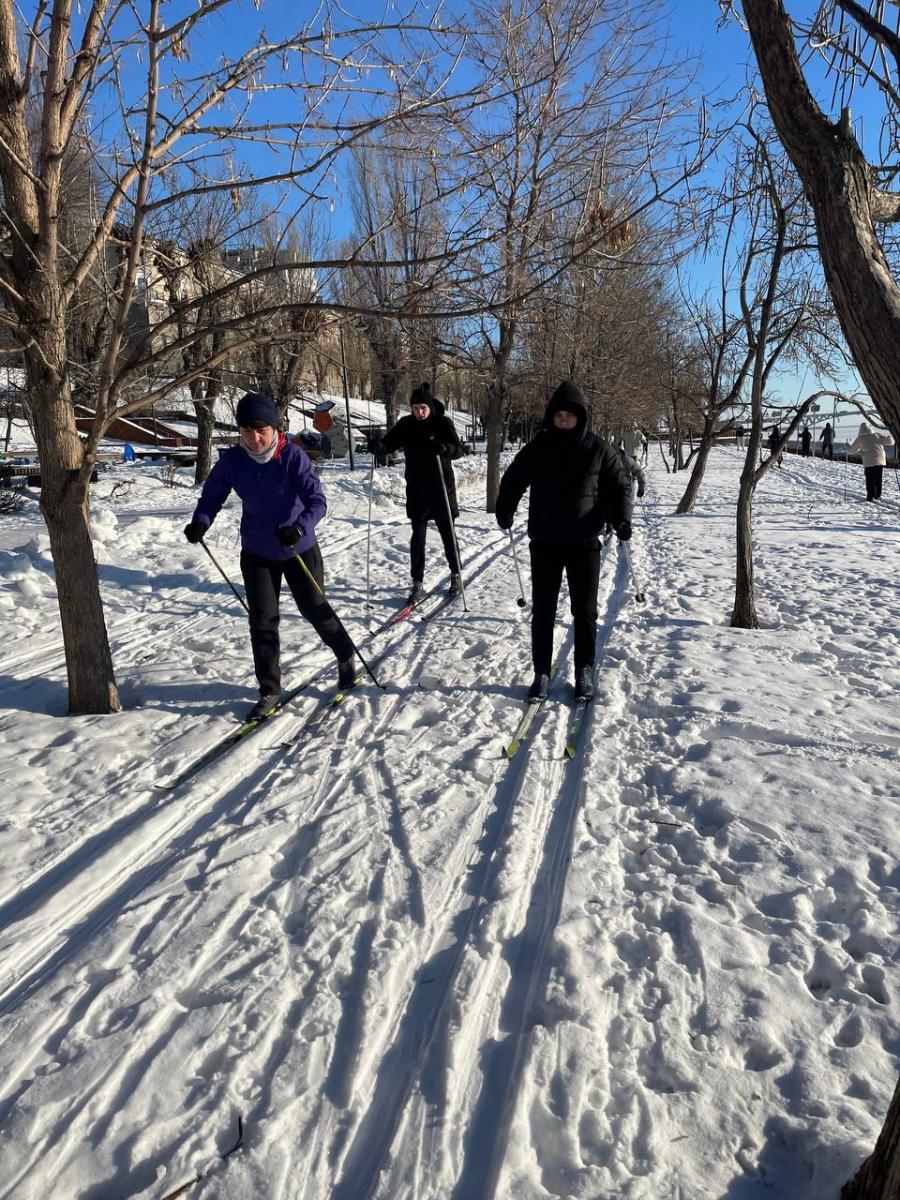 Учебное занятие по лыжной подготовке Фото 4