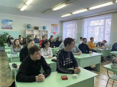 Профориентационная работа в школах Новобурасского района