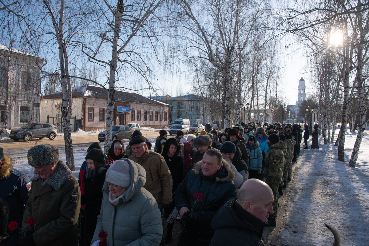 Митинг, посвящённый 35-летию вывода советских войск из Афганистана