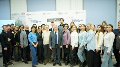 Вавиловский университет посетил Герой России Федор Юрчихин