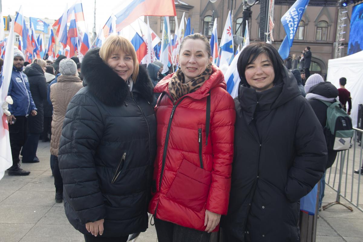 Вавиловцы приняли участие в митинге «Вместе! За Россию!» Фото 9