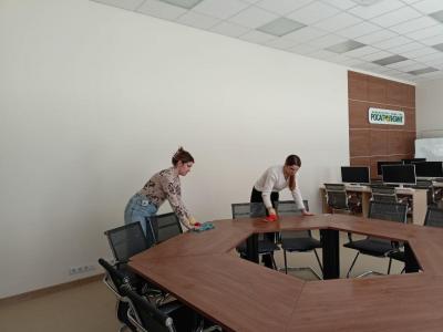 Субботник на кафедре