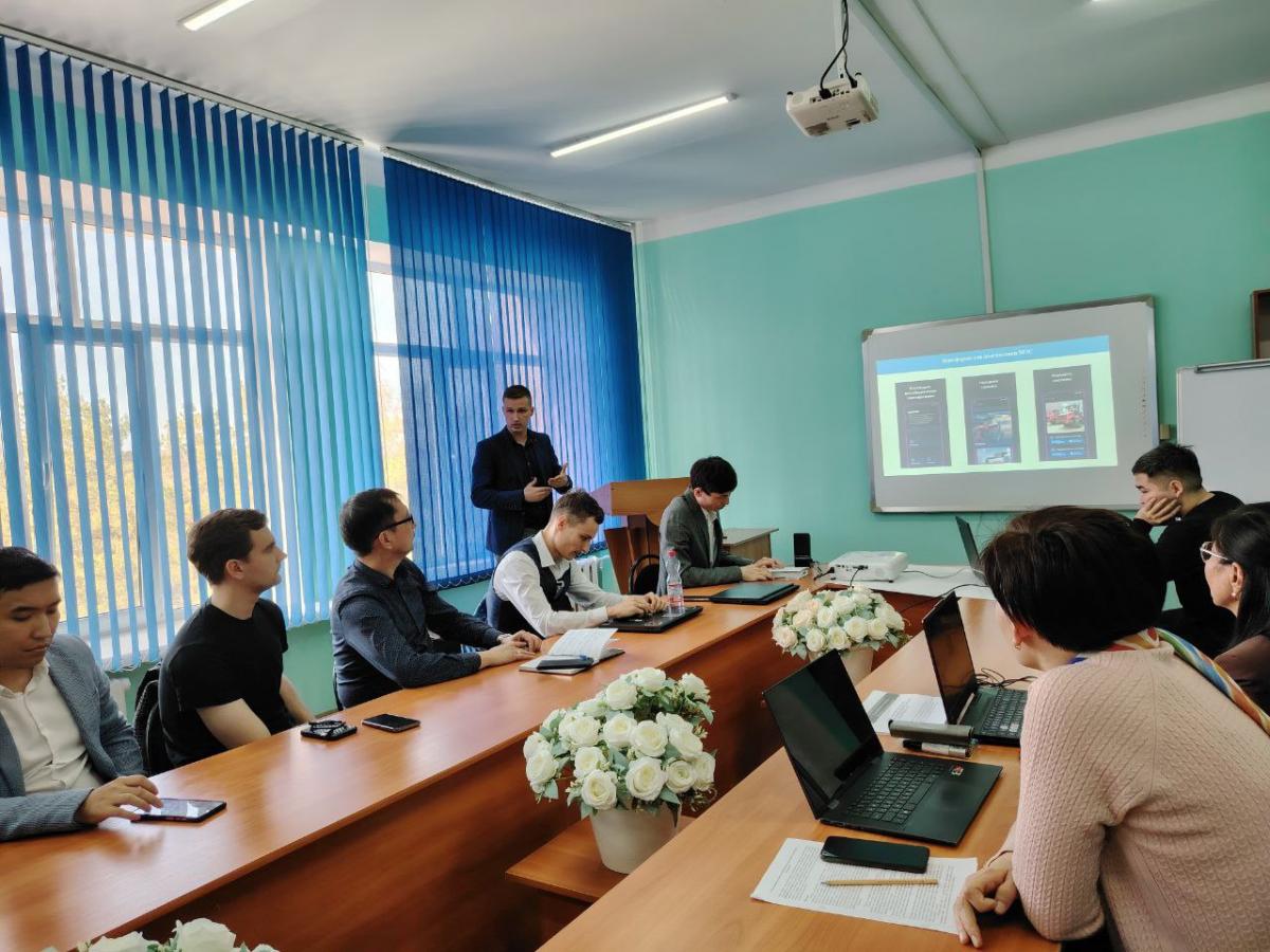 Ученые вуза провели мастер-классы для студентов Казахстана Фото 2