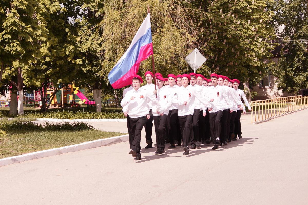 Смотр-конкурс строя и песни «Шаги Победы». Фото 3