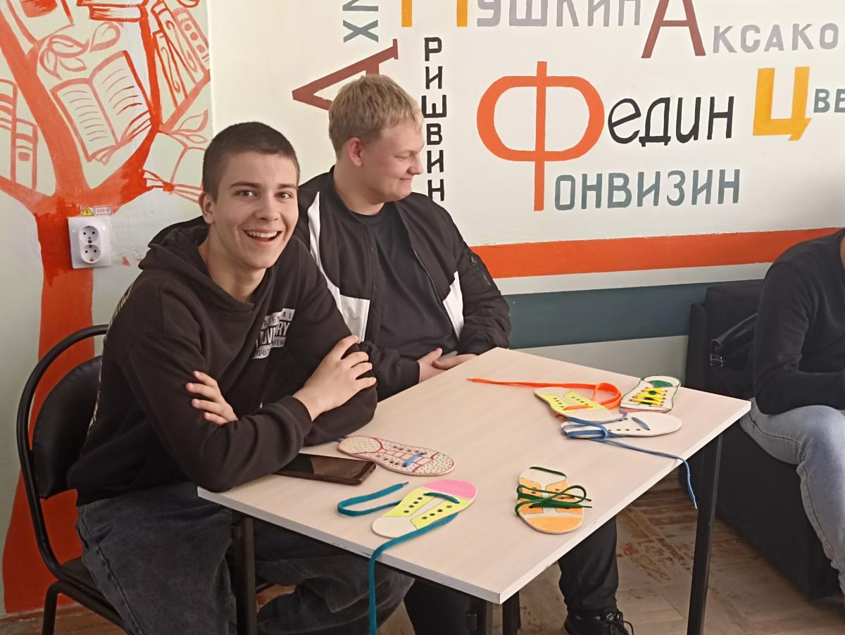Мастер - класс «Шнурок» и  «Плат узорный»