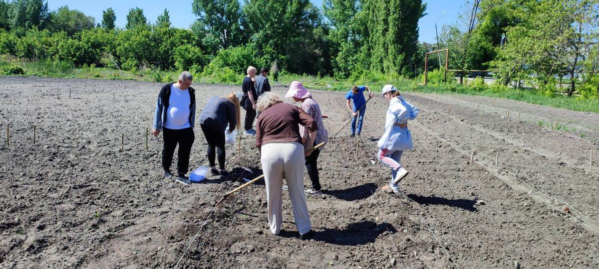 Селекционный посев в УНПК 