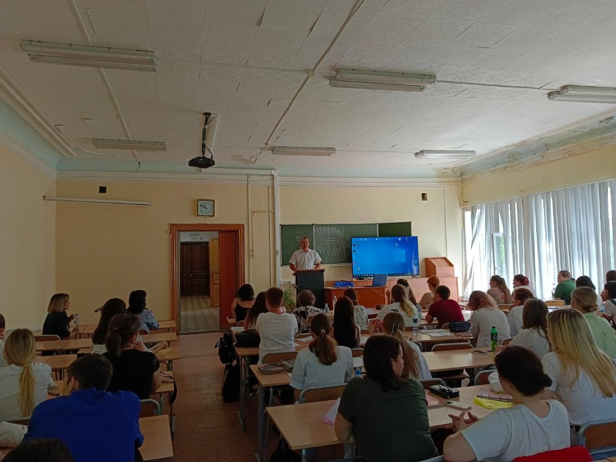 Встреча выпускников специальности Ветеринария с представителями УФСИН России по Саратовской области Фото 4